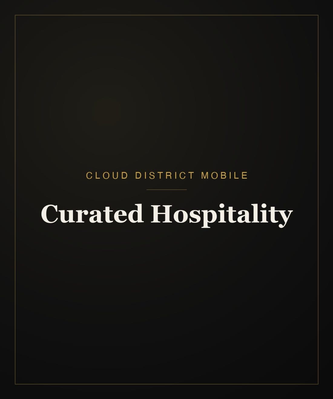 Curated mobile hookah lounge hospitality setup